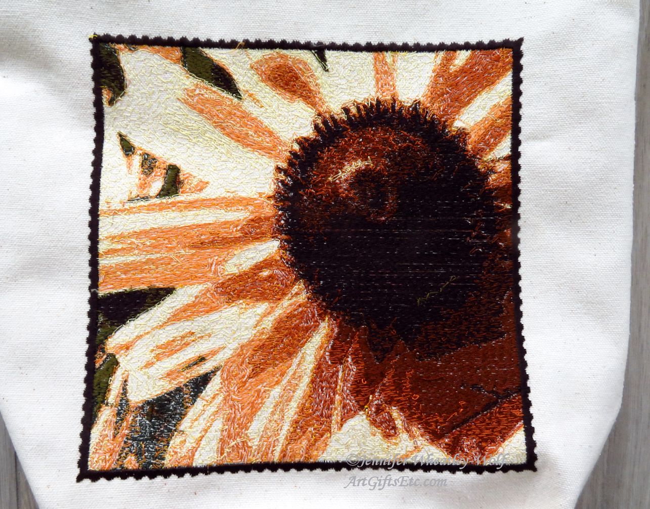 black-eyed susan-sfumato-embroidery